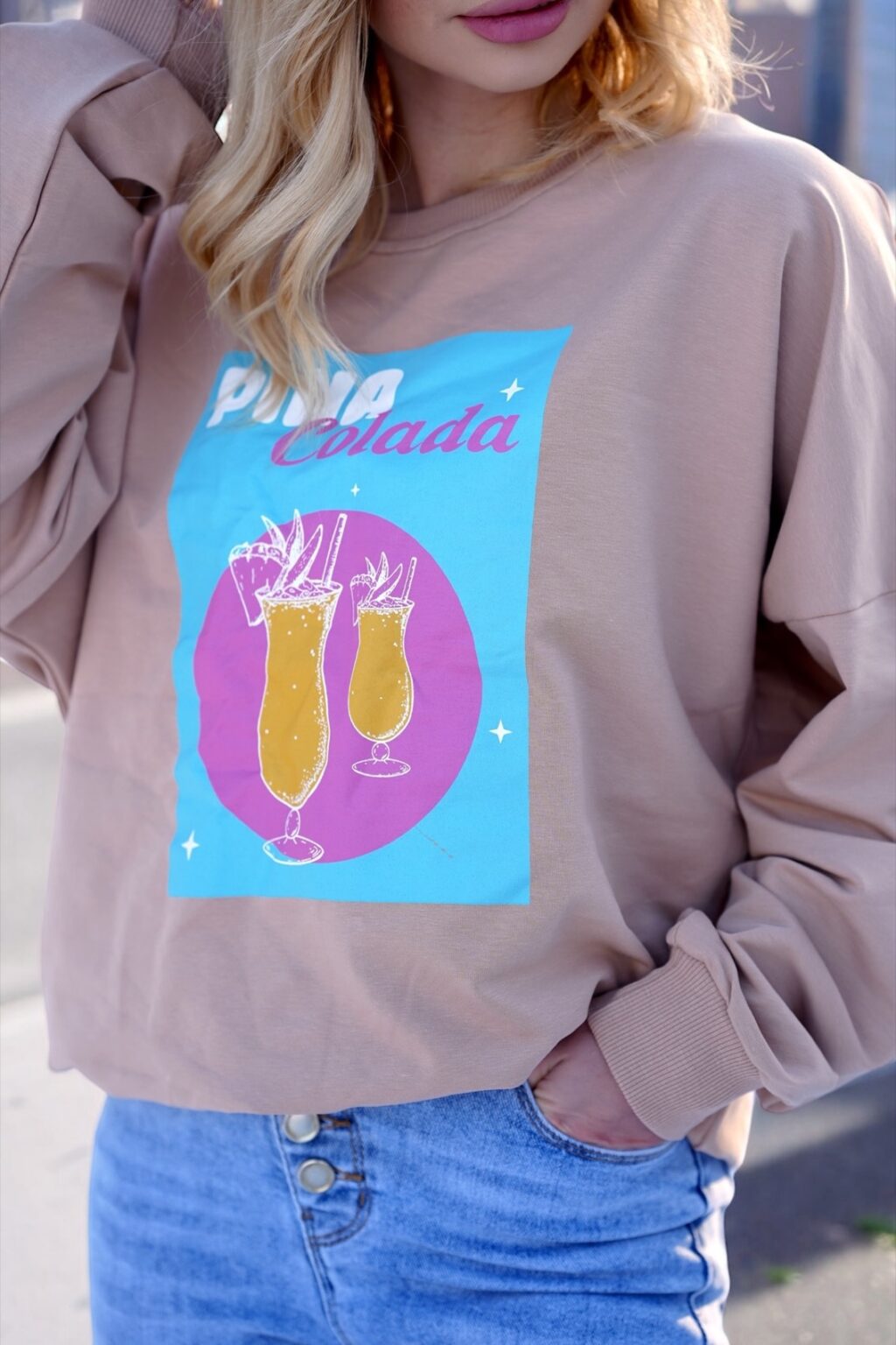 Bluza Pinacolada beż